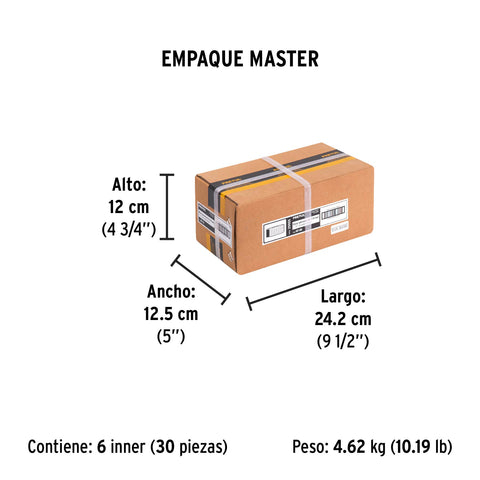 Disco Tipo 27 de 4-1/2' x 6.2 mm desbaste de metal, Pretul | ABT-560 | 29955