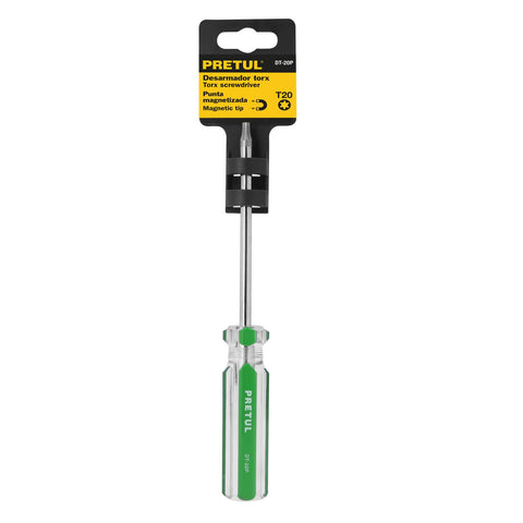 Desarmador punta Torx T 20 mango de PVC, Pretul | DT-20P | 29984
