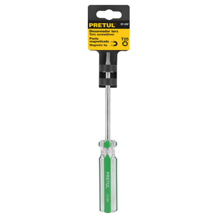 Desarmador punta Torx T 25 mango de PVC, Pretul | DT-25P | 29985