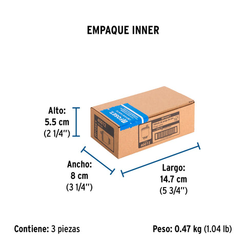 Válvula de purga de aire 1/2', FOSET | VPA-01 | 40012