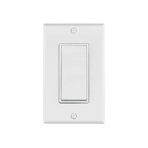 Placa armada con interruptor sencillo Classic, Volteck | PA-APSE-CLP | 40017