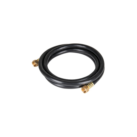 Manguera para gas, PVC negra, 3/8' flare, 2 m, FOSET | MGAN-20 | 40076