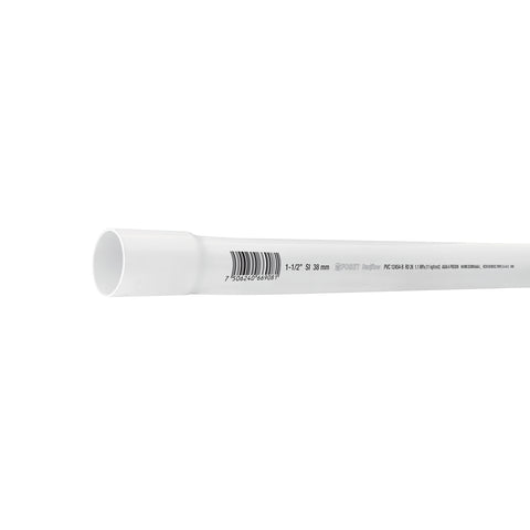 Tubo de 1-1/2' PVC hidráulico RD 26, 3m, 1.2kg, FOSET | PVC-105 | 40085