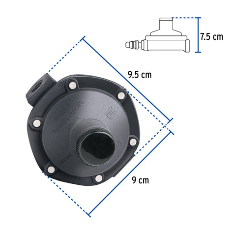 Regulador de gas 1 vía, baja presión, FOSET | RG-102 | 40710