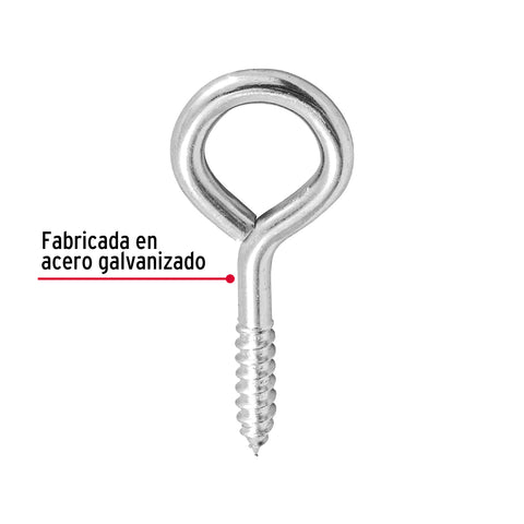 Blíster con 2 armellas cerradas de 23 x 110, FIERO | AR-23CB | 40716