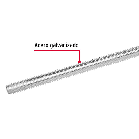 Varilla roscada de 1 m x 7/8', FIERO | VARO-7/8 | 42418