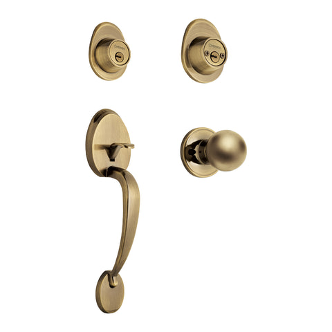 Jaladera y perilla, Lugo llave-llave, LA, HERMEX | CEP-22PJ | 43022