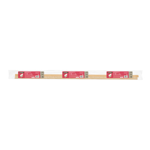 Guardapolvo fijo de 120 cm, dorado, HERMEX | GUPO-120D | 43036