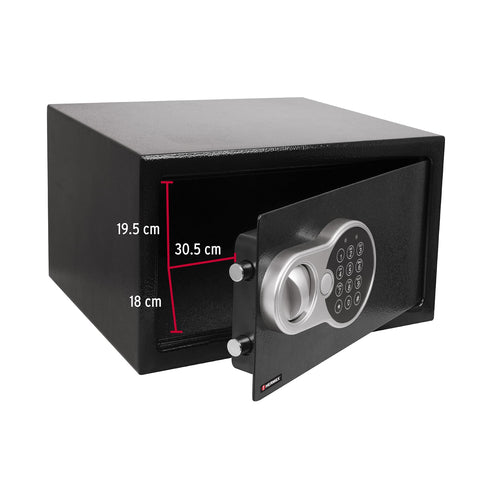 Caja de seguridad electrónica, chica, HERMEX | CASE-31 | 43080