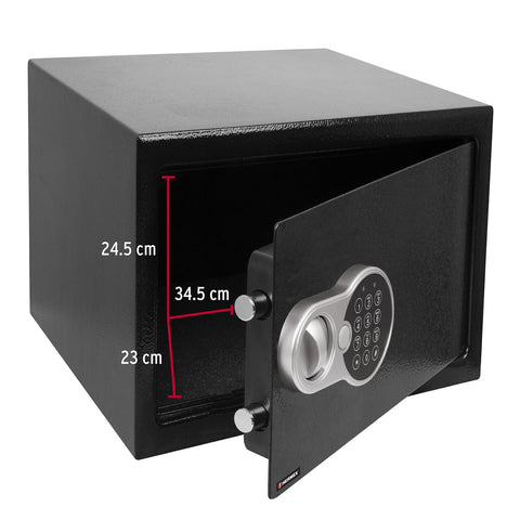 Caja de seguridad electrónica, mediana, HERMEX | CASE-35 | 43081