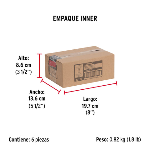Bolsa c/2 bisagras bidimensionales de 110°cobertura completa | BIDI-110C | 43157