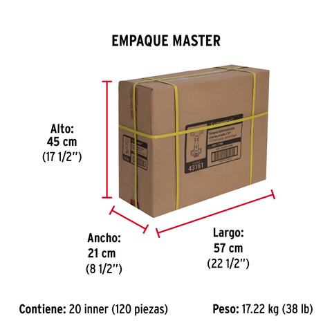 Bolsa c/2 bisagras bidimensionales de 110° cobertura media | BIDI-110M | 43161