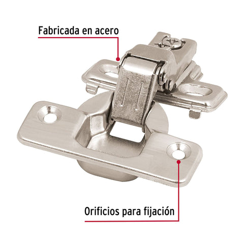 Bolsa c/2 bisagras bidimensionales de brazo corto,c completa | BIDI-FF | 43164