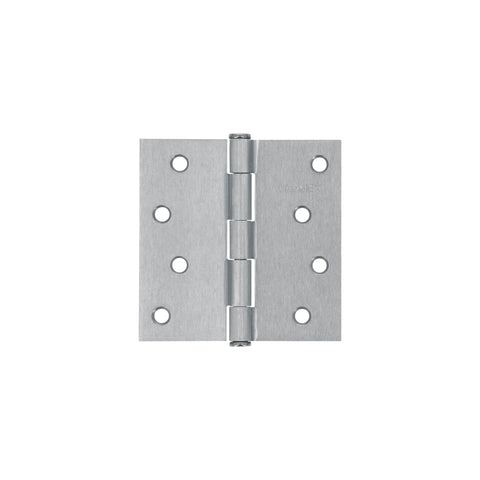 Bisagra cuadrada 4', satinado, cabeza plana, HERMEX | BC-403P | 43263