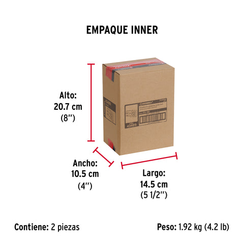 Cerradura sobreponer, puerta corrediza, instala-fácil, izq. | CS-95I | 43489