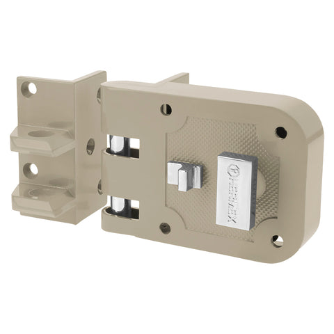 Cerradura sobreponer, puerta corrediza, mariposa, izquierda | CS-60I | 43494