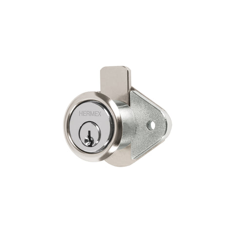 Cerradura para mueble, modelo 21, cromo, HERMEX | CM-21C | 43558