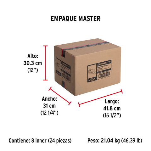 Cerradura sobreponer izq instala-fácil, tradicional, caja | CS-75I | 43575