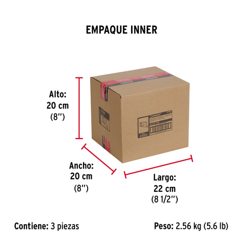 Cerradura sobreponer izq instala-fácil, tradicional, blíster | CS-75IB | 43584