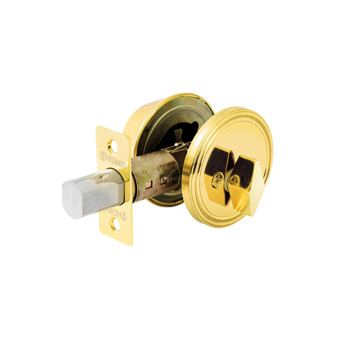 Cerrojo llave-mariposa latón brillante, llave de puntos | CERO-11 | 43591