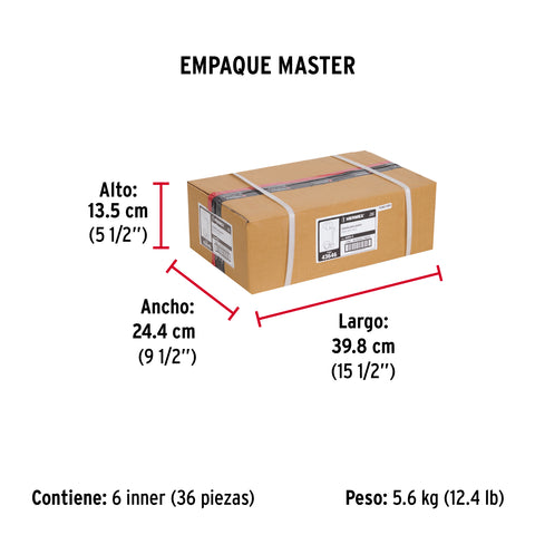 Gancho cromado para puerta, HERMEX | GAPU-3 | 43646