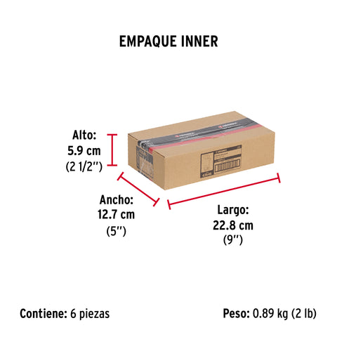 Gancho cromado para puerta, HERMEX | GAPU-3 | 43646