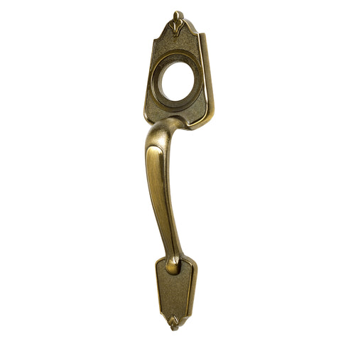 Chapetón metálico para puerta, acabado latón antiguo | MADE-2 | 43651