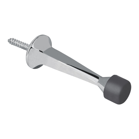 Tope recto para puerta, acabado cromo, HERMEX | TORE-3 | 43787