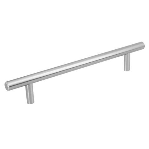Jaladera de acero, 160mm, línea Cilindro, níquel, HERMEX | JAL-0313 | 43870