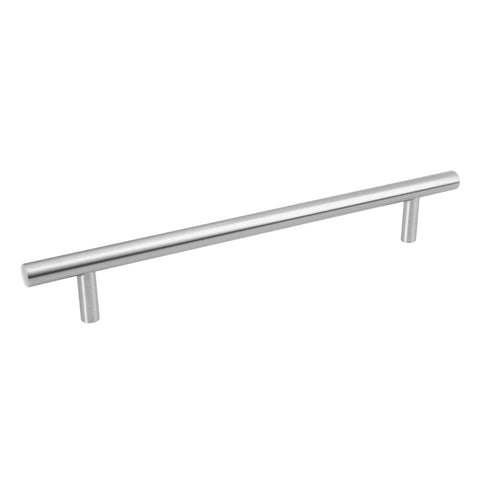 Jaladera de acero, 192mm, línea Cilindro, níquel, HERMEX | JAL-0314 | 43871