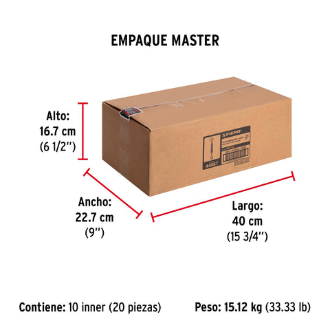 Tensor forjado 1/2' gancho-argolla, FIERO | TENF-1/2 | 44067