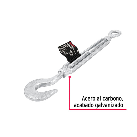 Tensor forjado 5/8' gancho-argolla, FIERO | TENF-5/8 | 44068