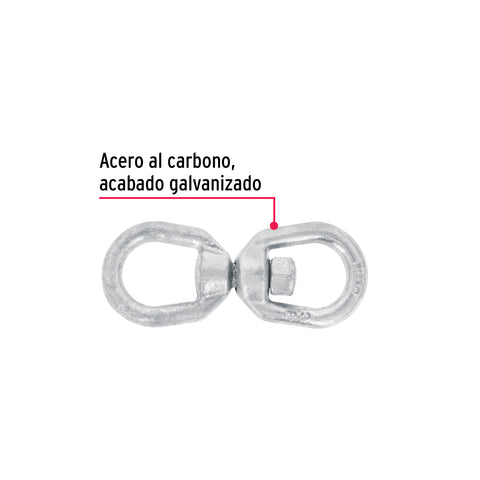 Destorcedor forjado de 3/8', FIERO | DESF-3/8 | 44108