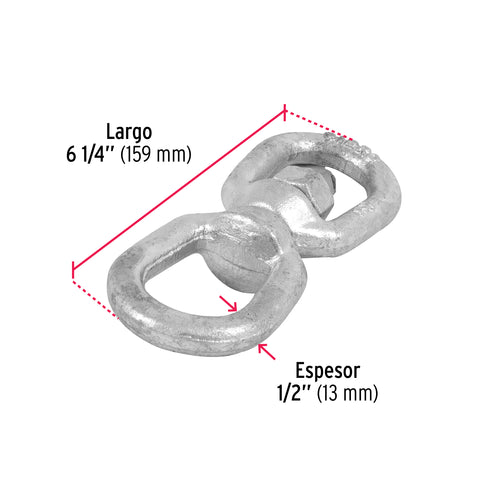 Destorcedor forjado de 1/2', FIERO | DESF-1/2 | 44109