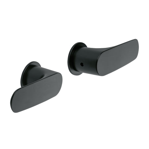 Juego manerales palanca para regadera, negro, FOSET RIVIERA | RIM-61M | 44118