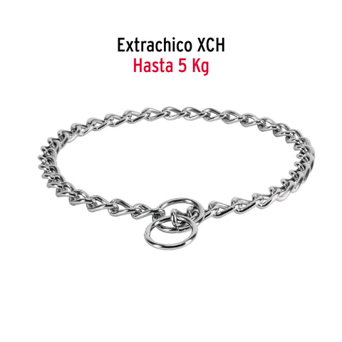 Collar de entrenamiento para perro, 45 cm, eslabón 2 mm | CACA-20 | 44289