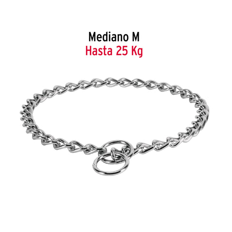 Collar de entrenamiento para perro, 50 cm, eslabón de 3 mm | CACA-30 | 44291
