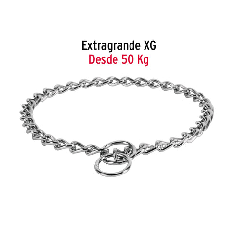 Collar de entrenamiento para perro, 60 cm, eslabón de 4 mm | CACA-40 | 44293