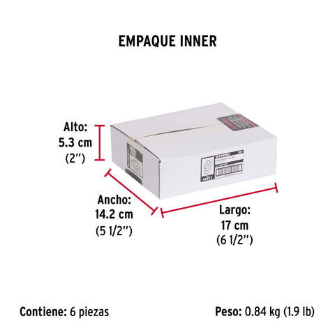Cadena de 1.8 m de amarre para perro, 1.7 mm, FIERO | CAPE-20V | 44312