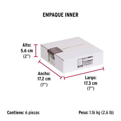 Cadena de 1.8 m de amarre para perro, 2.1 mm, FIERO | CAPE-25V | 44313
