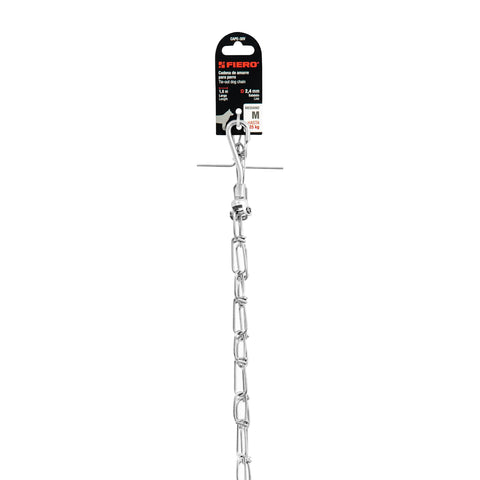 Cadena de 1.8 m de amarre para perro, 2.4 mm, FIERO | CAPE-30V | 44314