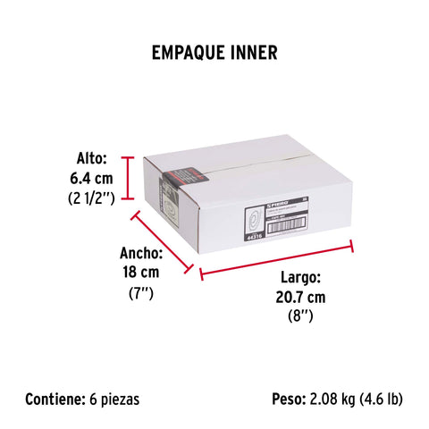 Cadena de 1.8 m de amarre para perro, 2.9 mm, FIERO | CAPE-40V | 44316