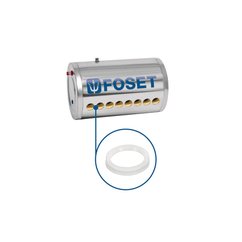 Empaque de silicón para calentador solar, 58 mm, FOSET | R7-CALE-S | 44356