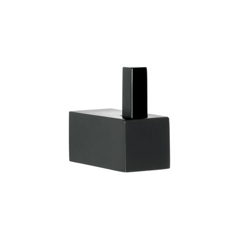 Gancho sencillo para toallas, negro, FOSET KUBO | KUA-73M | 44358