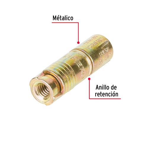 Bolsa con 4 taquetes expansivos de 5/16' sin tornillo, FIERO | TAE-5/16 | 44363