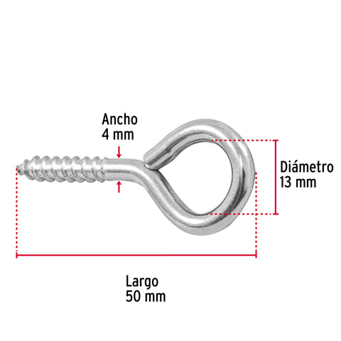 Bolsa con 144 armellas cerradas de 21 x 80, FIERO | AR-21C | 44374