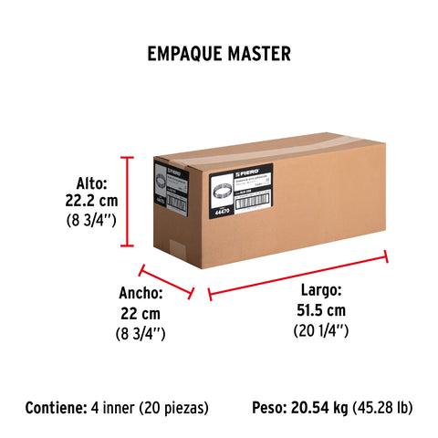 Kilo de alambre galvanizado, calibre 22, FIERO | ALG-220 | 44470