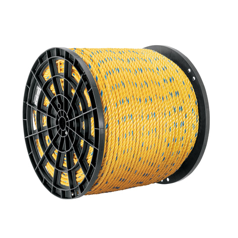 Kilo de cuerda amarilla de polipropileno 13mm, carrete 30kg | CUE-13K | 44489