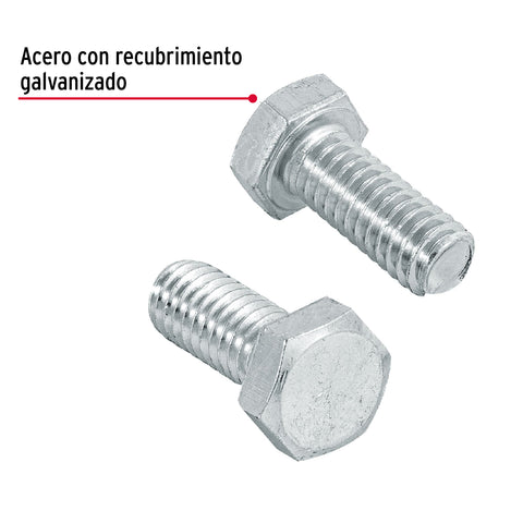 Bolsa con 80 tornillos 5/16' x 3/4' tipo máquina, FIERO | TORM-5/16X3/4 | 44565