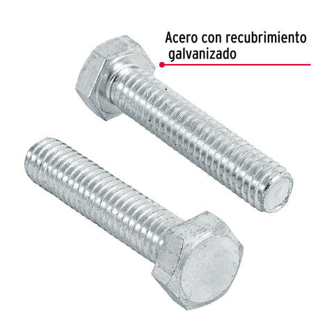 Bolsa con 50 tornillos 5/16' x 1-1/2' tipo máquina, FIERO | TORM-5/16X1-1/2 | 44568